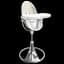 Стульчик для кормления Bloom Fresco Silver/Coconut white (E10535-S\E10516-CWL) - миниатюра 2