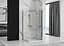 Душова кабіна Rea Fold N2 70x90 chrome REA-K7444 + REA-K7442, Хром, Універсальна, прозорий, хром - мініатюра 2