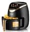Аеро фритюрниця RAF Air Fryer R.5234 сенсорна безмасляна повітряна 1500 Вт 5.8л аерогриль Чорна - мініатюра 2