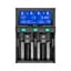 Зарядний пристрій для акумуляторів PowerPlant PP-A4 (Ni-MH,Cd,Li-ion,LiFePO4 / input AC 100V-240V DC 12V) (AA620173) - мініатюра 1