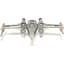 Ігрова колекційна фігурка Star Wars Micro Galaxy Squadron X-Wing (Blue 1) + Antoc Merric & R2-R9 12.5 см - мініатюра 6