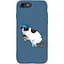 Чохол-накладка Toto Matt TPU 2 mm Print Case Apple iPhone 7/8/SE 2020 #50 Mops Kak Navy Blue - мініатюра 1