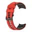 Ремешок для Samsung Galaxy Watch 5 40mm - красно-черный ширина крепления 20мм силикон Watchbands Ricco (W19-3WB66352299) - миниатюра 3