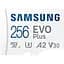 Карта пам'яті Samsung Evo MicroSDHC 256GB V30 A2 UHS-I R130 MB/s (MB-MC256KA/EU) - мініатюра 1