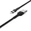 Кабель Hoco X34 Pisces Cable USB to Lightning 2,4A 1m Black - миниатюра 1