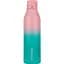 Термобутылка UZspace Iron Gradient 1 л розовая с голубым (4204) - миниатюра 1