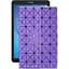 Чехол StatusCASE из экокожи для планшета Samsung Galaxy Tab E 9,6 (T561) Фиолетовый ромб - миниатюра 1