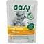 Вологий корм для дорослих котів Oasy Adult Hairball з куркою 85 г - мініатюра 1