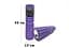 Массажный ролик EasyFit Grid Roller 45 см v.2.2 Фиолетовый (EF-2028-V) - миниатюра 3