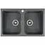 Кухонная мойка Platinum 7648W TWIN (SP000024928) - миниатюра 1