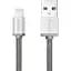 Кабель USB-A to Lightning Plusus Lifestar Handcrafted Moonlight Silver 0.25 м (LST2006025) - миниатюра 1