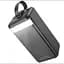 Зовнішній акумулятор Power Bank HOCO Element J123C, 60000 мА·год, швидка зарядка PD 22.5W, 3 USB та 2 Type-C, чорний - мініатюра 3