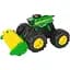 Іграшковий комбайн John Deere Kids Monster Treads з молотаркою і великими колесами (47329) - мініатюра 1