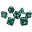 Набір кубиків Pearl 7 Dice Set - Dark Green , 7 шт. (g7dpearl05) - мініатюра 1