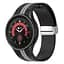 Ремінець для Samsung Galaxy Watch 4 44mm - чорно-зелений ширина кріплення 20мм силікон Watchbands Cls-line (W16-5WB41989099) - мініатюра 2