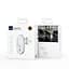 Холдер Wiwu CH-306 с MagSafe Magnetic Attached Wireless Charger Car mount Серебристый - миниатюра 2