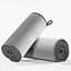 Микрофибра Baseus Easy life car washing towel (2pcs) (400x400mm) (CRXCMJ-0G) Grey - миниатюра 5