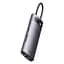 Хаб Baseus Metal Gleam Series 4-in-1 Multifunctional Type-C HUB Type-C to USB3.0*4 WKWG070013 Grey - мініатюра 4