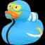 Уточка FunnyDucks Аквалангист (1863) - миниатюра 1
