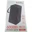 Портативный аккумулятор Profit SP06 60000mAh 22,5W+PD20W LED power bank black - миниатюра 1