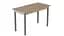 Стіл кухонний Ferrum-decor Маріо 75x120x70 Сірий ДСП Сан-Марино 16мм (FRD-105663) - мініатюра 1