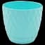 Горшок для цветов Alyaplastik Pinecone, 5.6 л, бирюзовый (ALY408blue) - миниатюра 1