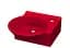 Раковина Idevit Myra Mini 33x36 0201-0365-08 правий, Червоний - мініатюра 1