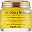 Ампульный крем для лица FarmStay 24K Gold&Peptide Perfect Ampoule Cream с золотом и пептидами 80 мл - миниатюра 1