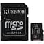 Карта памяти Kingston microSDXC 64GB Class 10 UHS-I U1 V10 A1 + SD-adapter (SDCS2/64GB) - миниатюра 1
