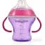 Поилка-непроливайка с мягким носиком BabyOno Natural nursing розовая 3+ 180 мл (1456/02) - миниатюра 2