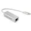 Перехідник USB-C to RJ45 Ethernet 1000Mbps aluminium Vinga (VCPATC2GBLNS) - мініатюра 3