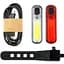 Комплект велосипедних ліхтарів Mactronic Duo Slim (60/18Lm) USB Rechargeable - мініатюра 1