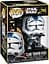 Фигурка Фанко Поп Звездные войны Солдат-Клон Пятерка Funko Pop Star Wars Clone Trooper Fives 10 см FP SW 768 - миниатюра 3