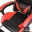 Кресло геймерское Kruger&Matz GX-150 с подставкой для ног Red/Black - миниатюра 8