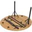 Стол Bo-Camp Poundbury Round Brown 90x90 см (1404656) - миниатюра 6
