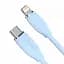 Кабель Baseus Jelly Liquid Silica Gel Fast Charging Cable Type-C to Lightning 20W 2m CAGD020103 Blue - миниатюра 2