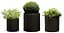 Горшок для цветов Keter 39 л Cylinder Planter Large коричневый - миниатюра 3