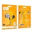 Дротові навушники Hoco M125 Smart metal універсальні earphones with microphone, 3.5mm, 1.2m, metal-grey - мініатюра 3