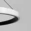 LED люстра подвесная в черном кольцевом корпусе Ø 50 см | Line F | Ст. MJ313-500 BK - миниатюра 2