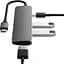 Адаптер Satechi Aluminum Type-C Slim Multi-Port Adapter 4K Space Gray (ST-CMAM) - миниатюра 3