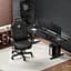 Ігрове крісло Anda Seat Kaiser 3E XL Black Fabric (AD23YC-XL-09-B-CF-B01) - мініатюра 9