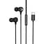 Проводные наушники Hoco M116 Benevolent universal digital earphones with microphone, 1.2m, Type-С, black - миниатюра 1