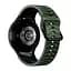 Браслет Scales для Samsung Galaxy Watch 5 - зелено-черный ширина крепления 20мм силикон Watchbands (W18-2WB12317561) - миниатюра 2