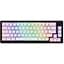 Клавіатура Hator Skyfall 65 MAG ULTRA 8K Aurum Ice RGB USB UA Black/White (HTK1860UA) - мініатюра 1