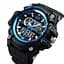 Наручний годинник чоловічий Skmei 1283 Blue Black, 1283BU (12298) - мініатюра 3