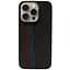 Карбоновый чехол CasePro Premium Carbon Case with MagSafe Black with Red/Blue Line для iPhone 14 Pro - миниатюра 1