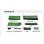 Намет Naturehike Cloud Up Base 2 CNK2450WS032 надлегкий двомісний зелений - мініатюра 5