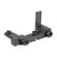 Душова система універсальна Qtap Gemini на три споживача (з виливом) QTGEM111GMB45688 Gunmetal Black PVD, Шліфований чорний хром - мініатюра 7
