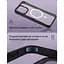 Чохол Vokamo MagSafe для iPhone 15 Pro Max з магнітом Ice Glass Black - мініатюра 8