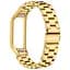 Металлический ремешок Primo для фитнеса браслета Samsung Galaxy Fit E ( SM-R375 ) Gold - миниатюра 3